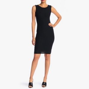 Velvet Torch Embroidered Eyelet Bodycon Dress